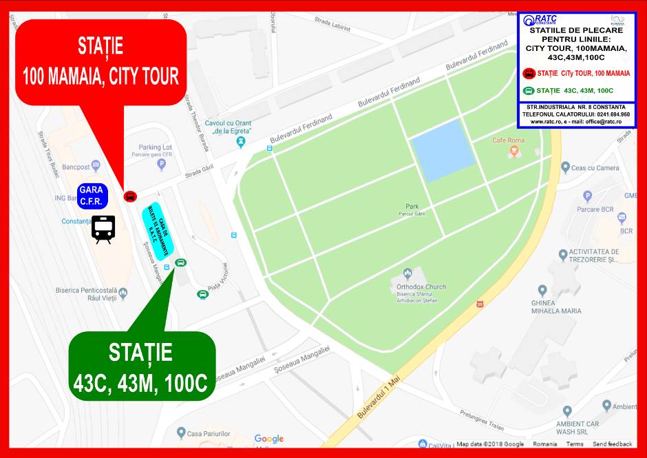 mutare statie 100 city tour